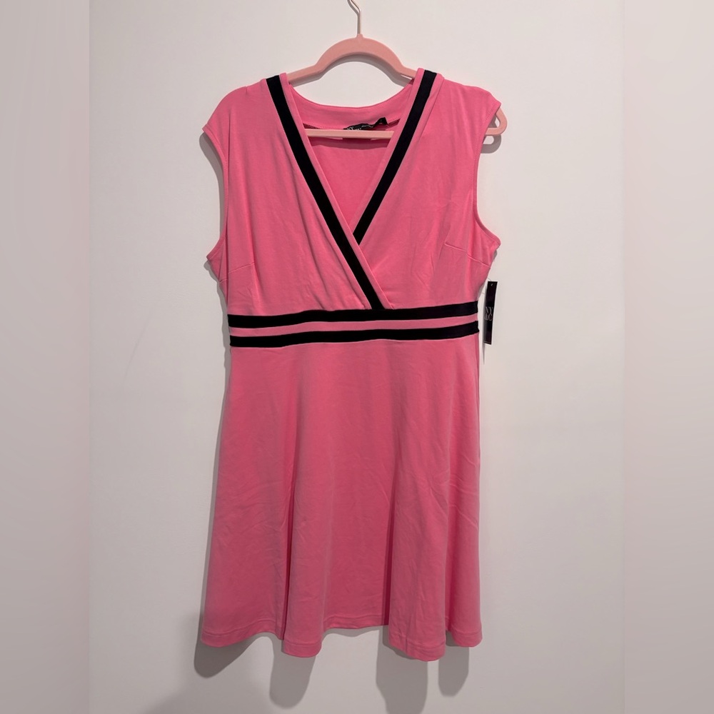 NY&Co sleeveless pink dress